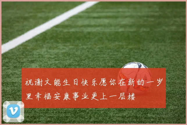 祝谢文能生日快乐愿你在新的一岁里幸福安康事业更上一层楼
